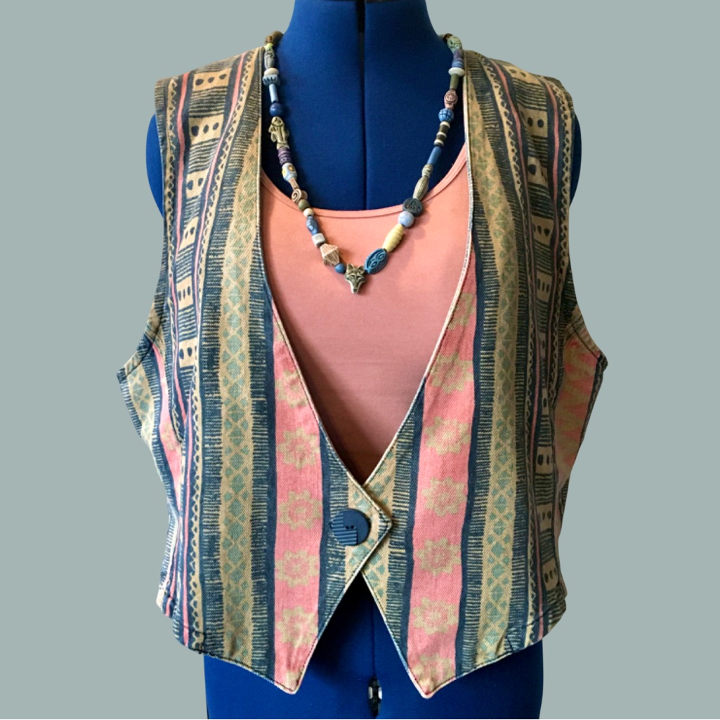 Vintage Stampede Denim 80’s 90’s Vest